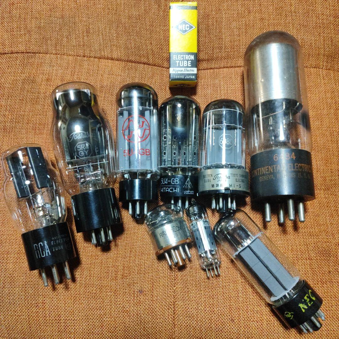 真空管 10本セット 中古 USA RCA JJ RAYTHEON
