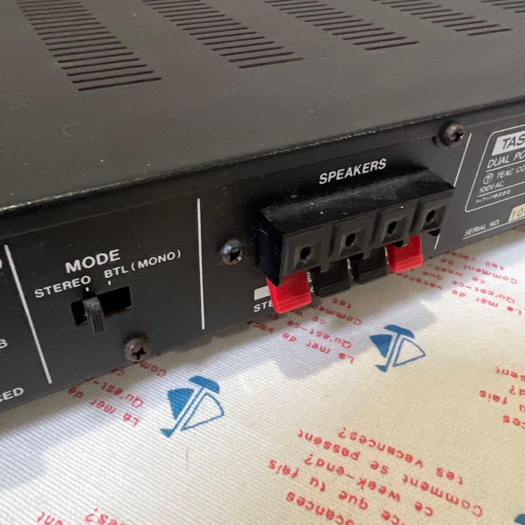 TASCAM PA-20MKⅡ パワーアンプ　動作品　保証有