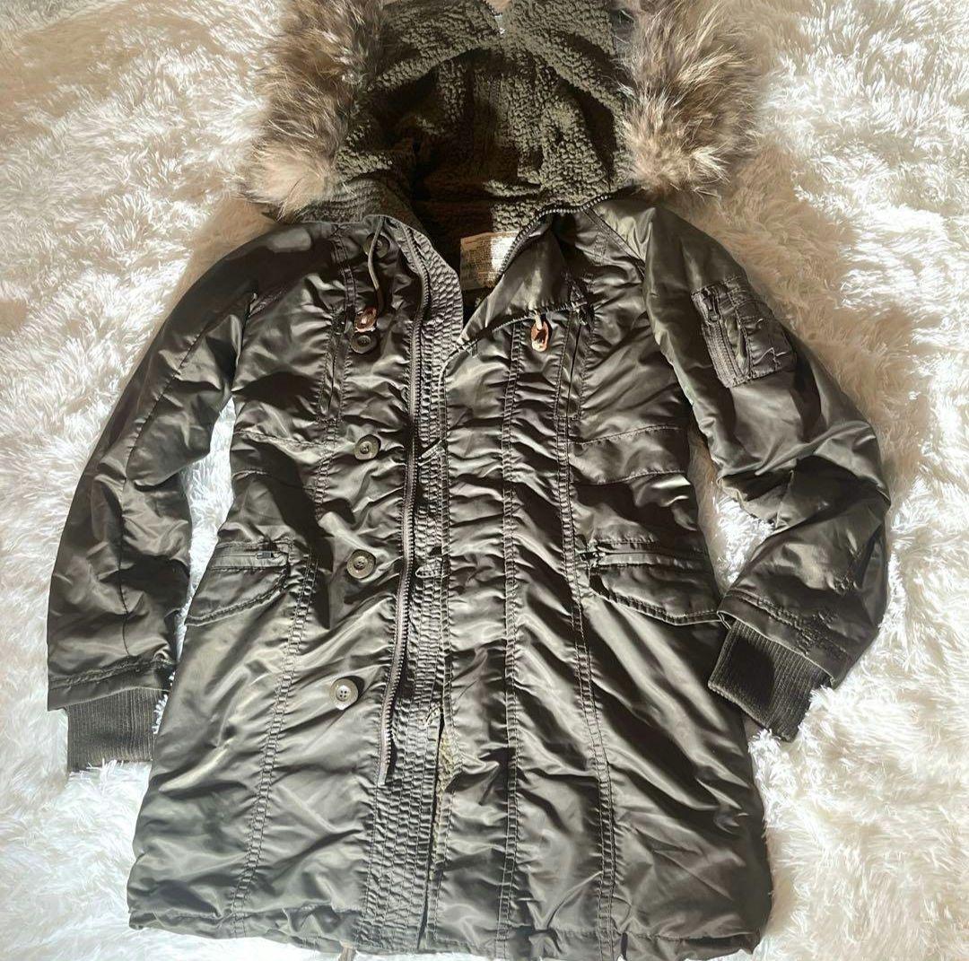 ラクーン⭐️00s archive goa military jacket y…