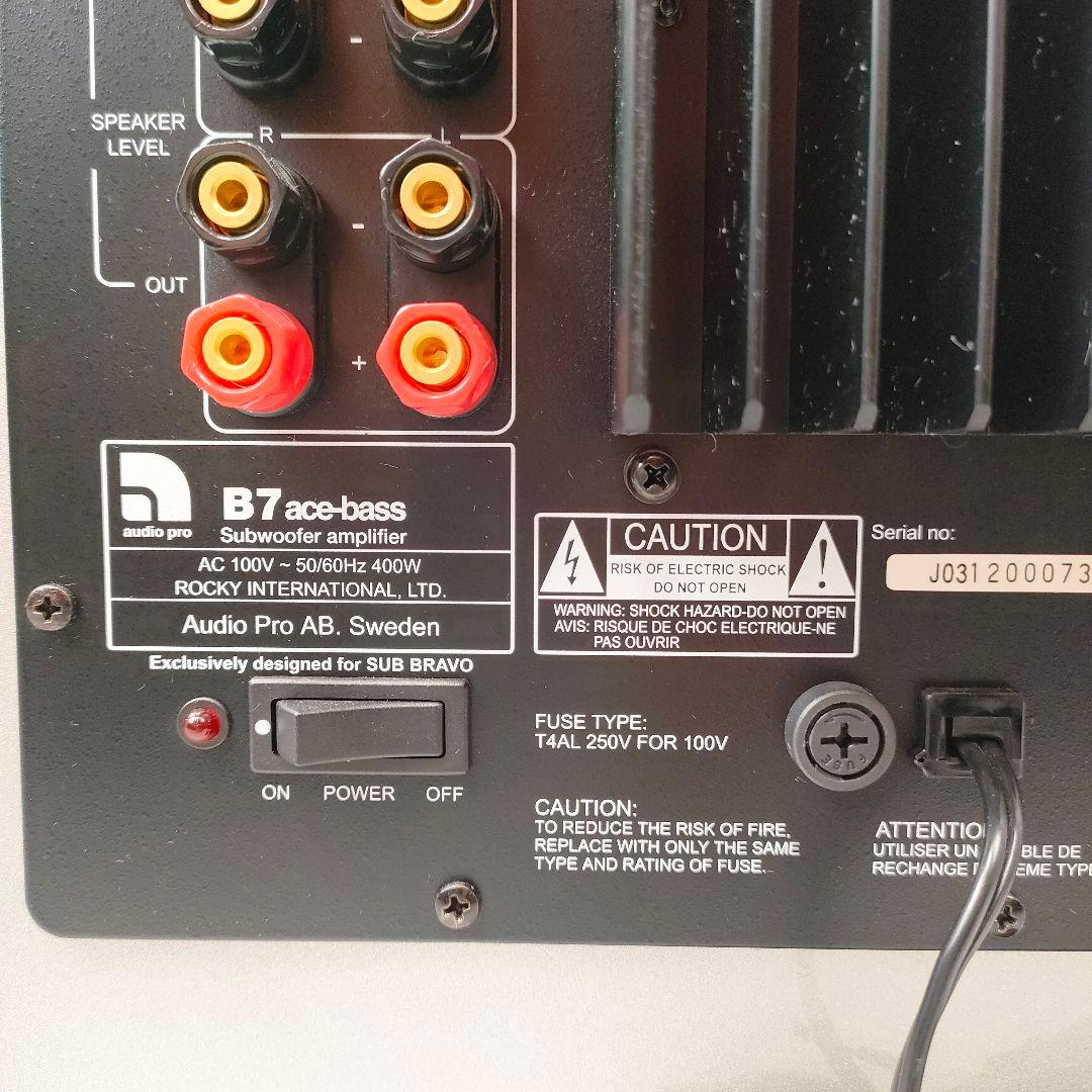 【迅速発送】audio pro BRAVO CX-02 　B7 ace-bass
