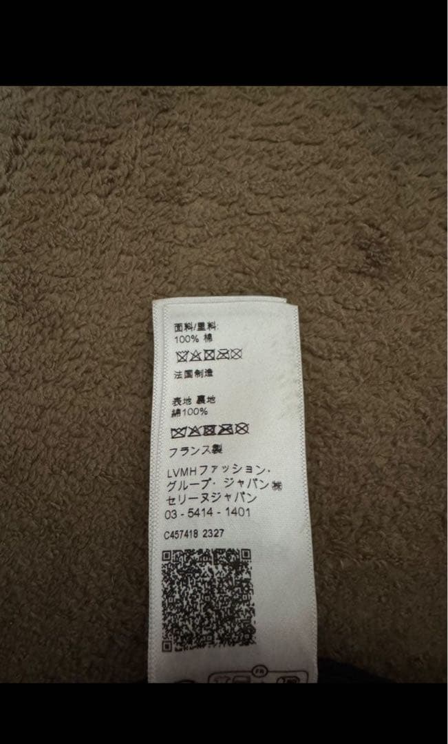 CELINE ベースボールキャップ　ブラック