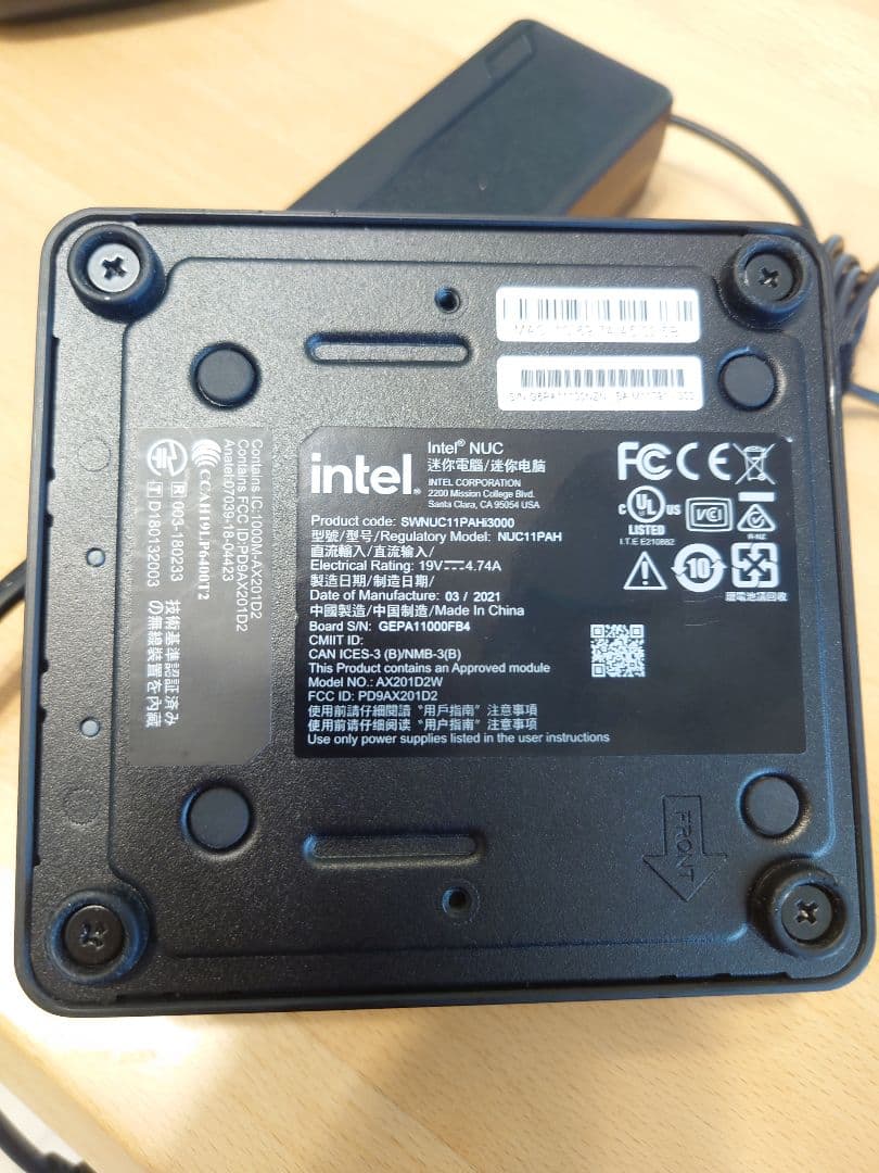 K*Y様 win11pro intel ミニPC NUC11PAHi3000