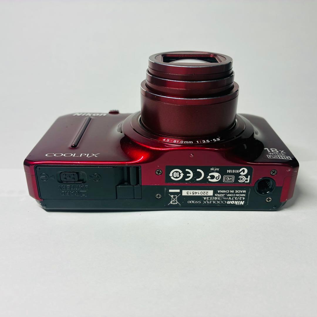 【稼働】Nikon COOLPIX S9700 赤