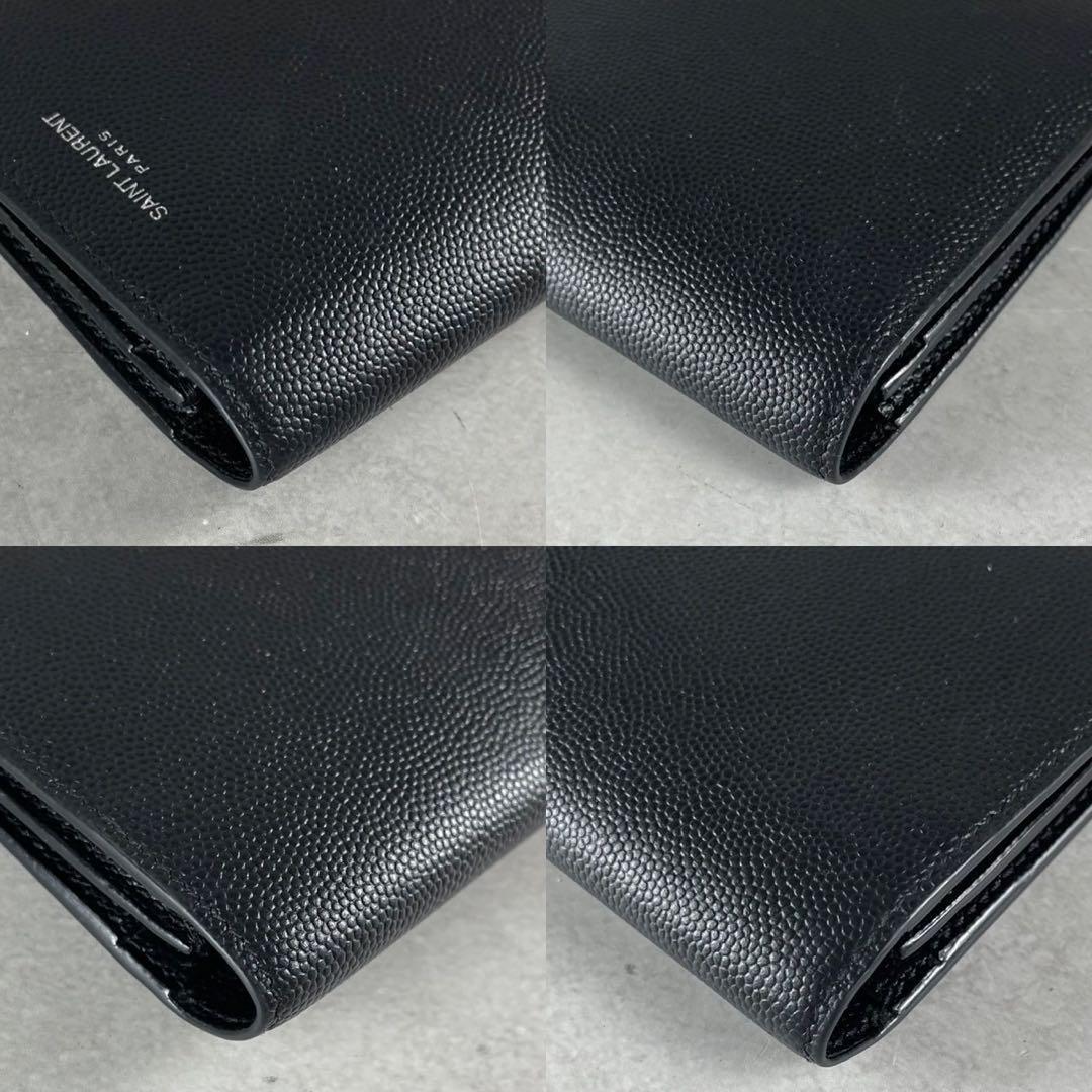 SAINT LAURENT サンローランパリ 長財布 396308 ブラック