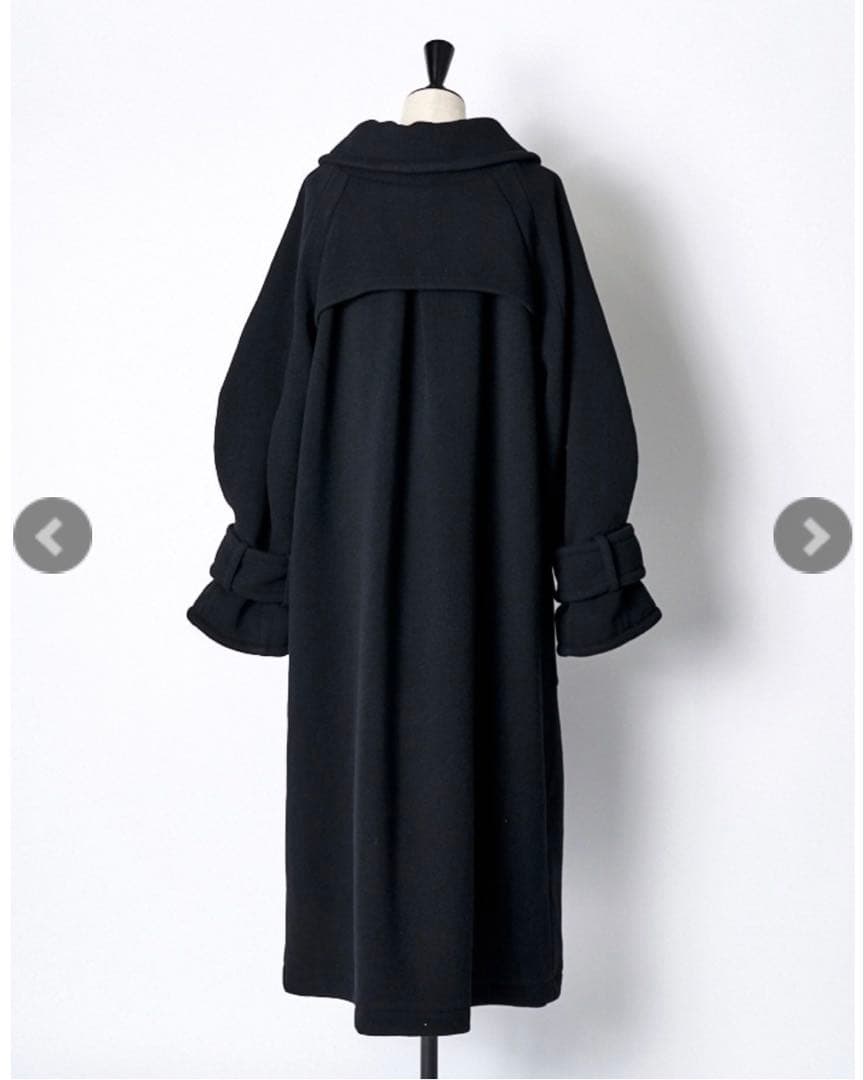 試着のみ美品　Rumche ダッフルコート　ブラック　ラムシェ