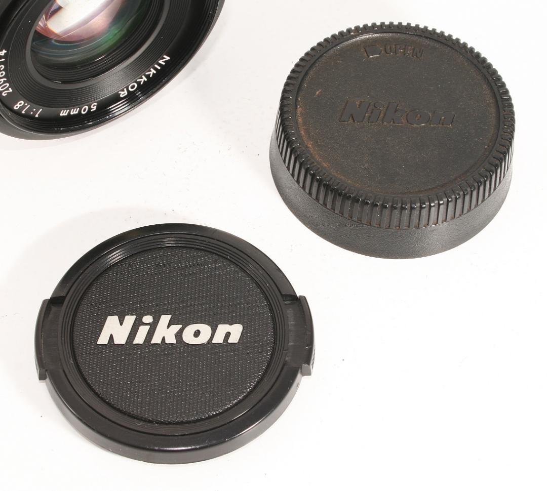 【美品】Nikon Nikkor Ai-s 50mm f1.8 パンケーキレンズ