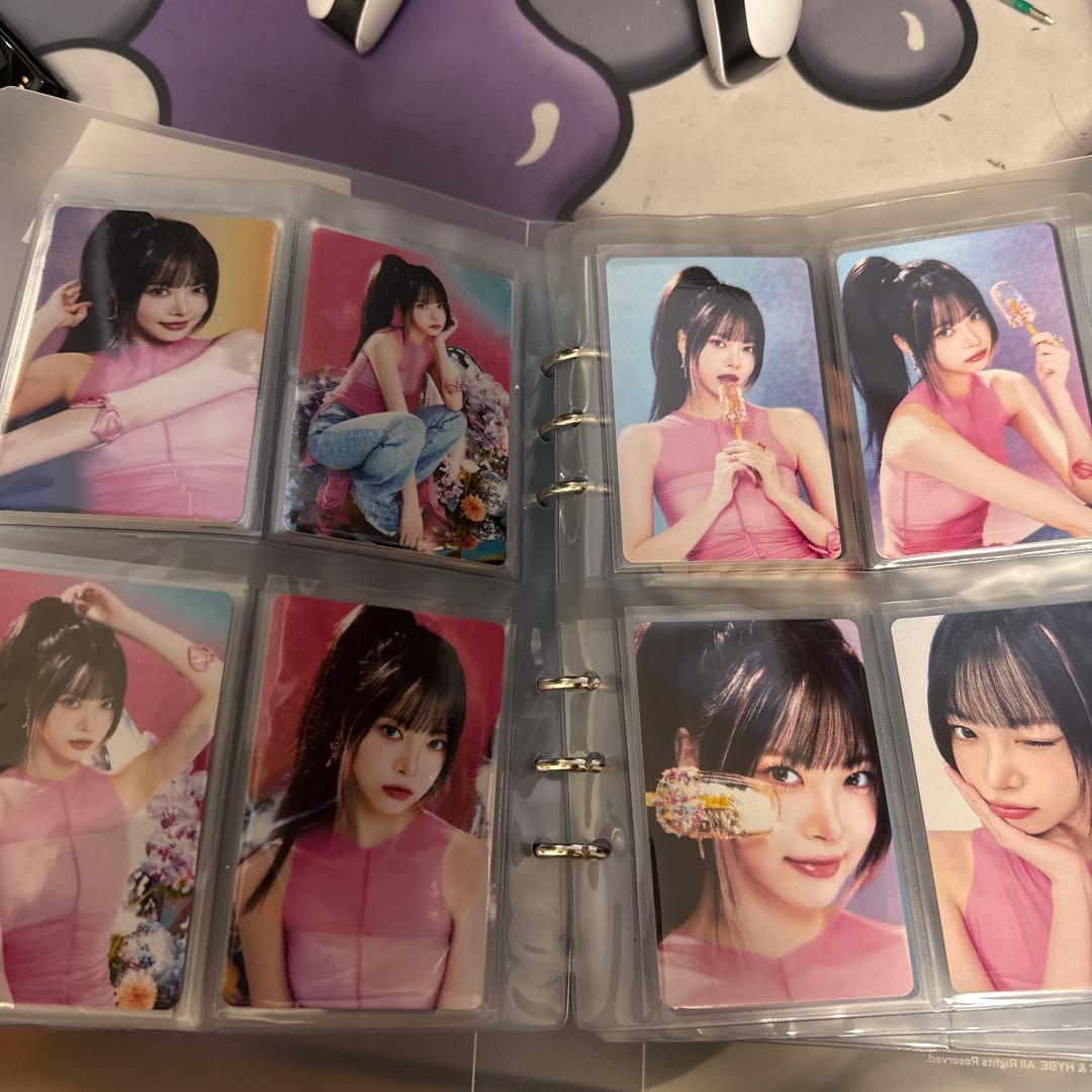 Le Sserafim トレカまとめ売り　公式バインダー付き