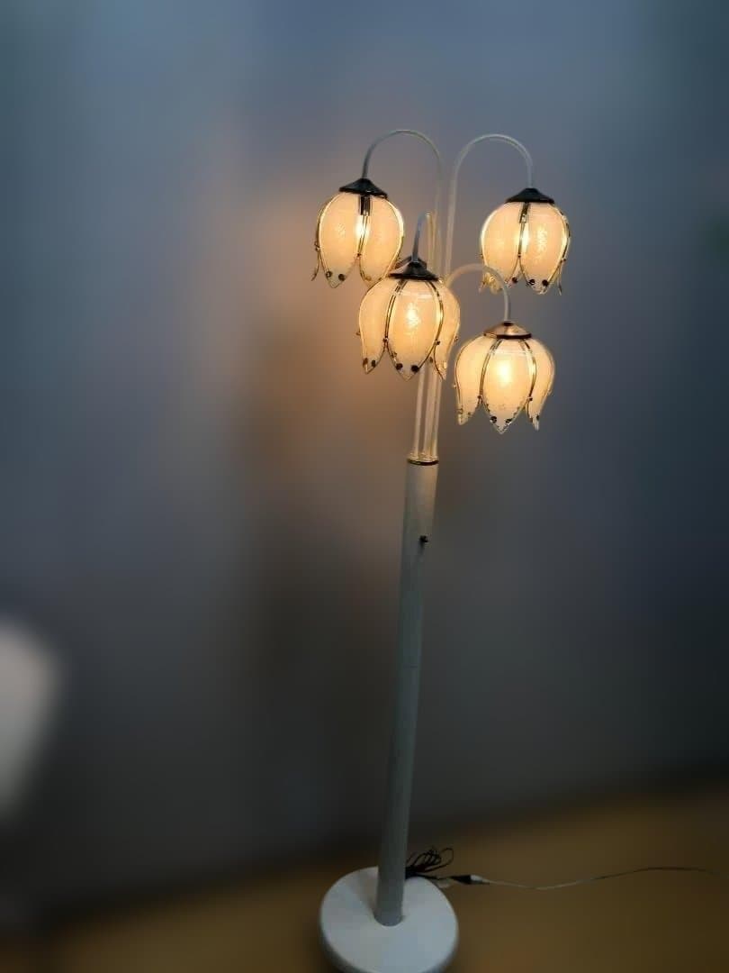 送料無料 フロアスタンドライト 5灯 昭和レトロ ヨーロピアン 251229