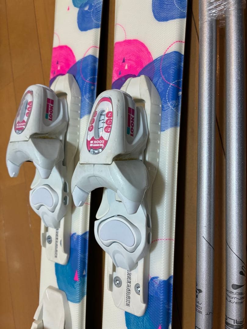 超美品スキーセット板116cm靴20.5か22cmの1足身長110-130cm位