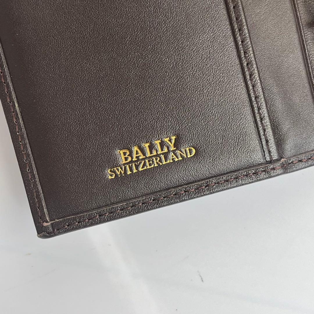 未使用保管✨️ Bally バリー　ストライプ　長財布　財布　ブラウン　メンズ