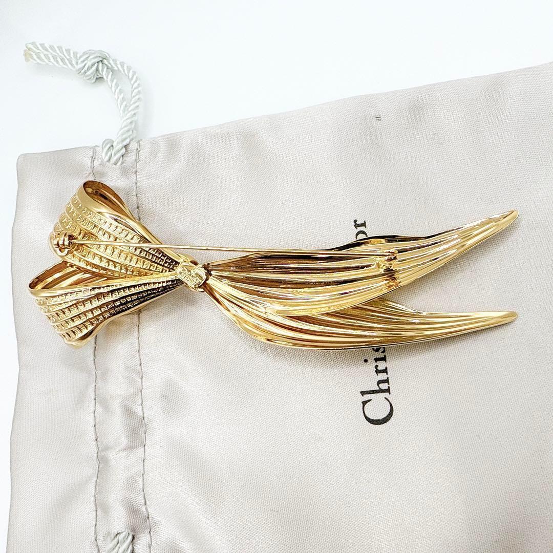 2524 Germany製　極美品✨Dior　ブローチ　CD　ロゴ　希少　刻印