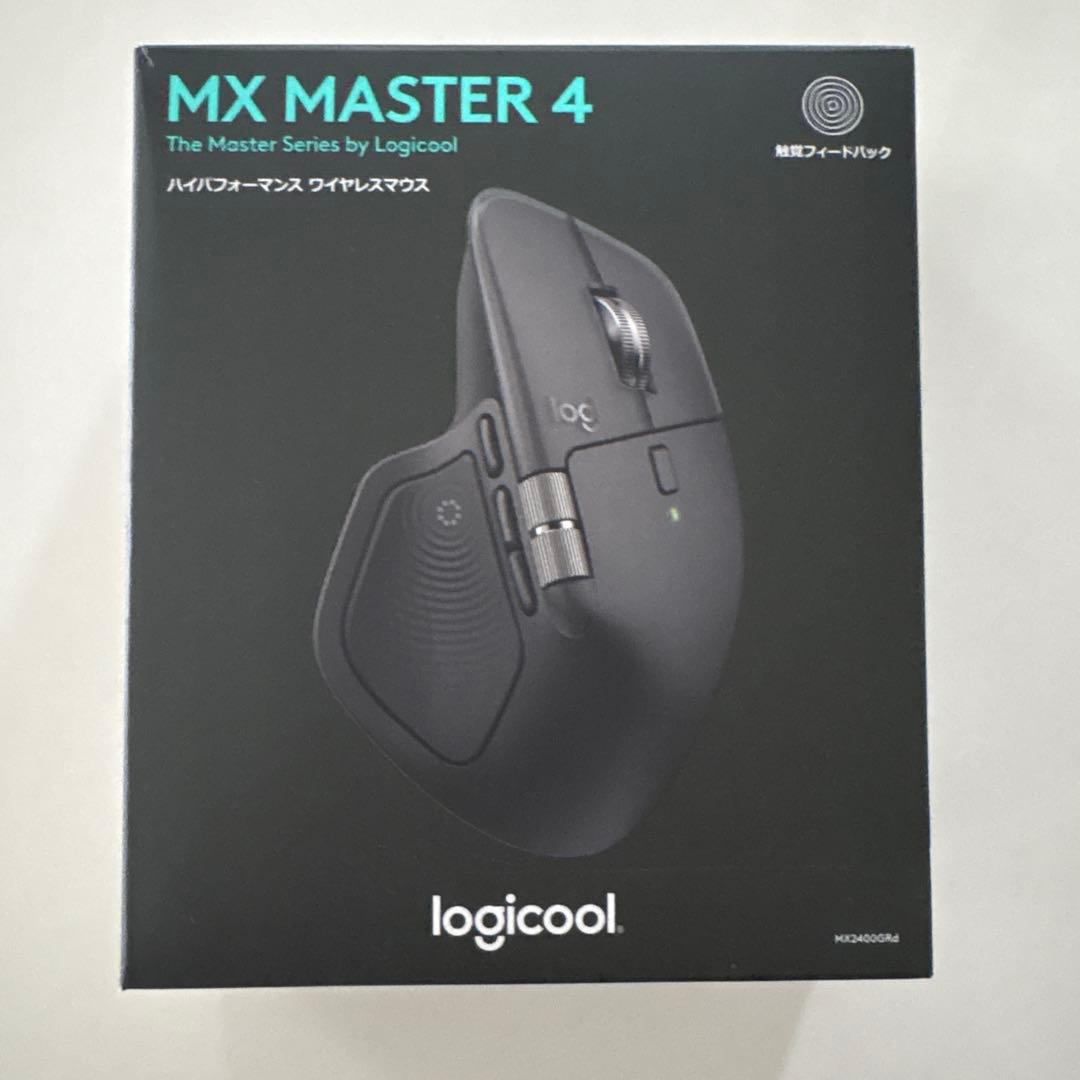 ロジクール MX MASTER 4 アドバンスド ワイヤレス マウス