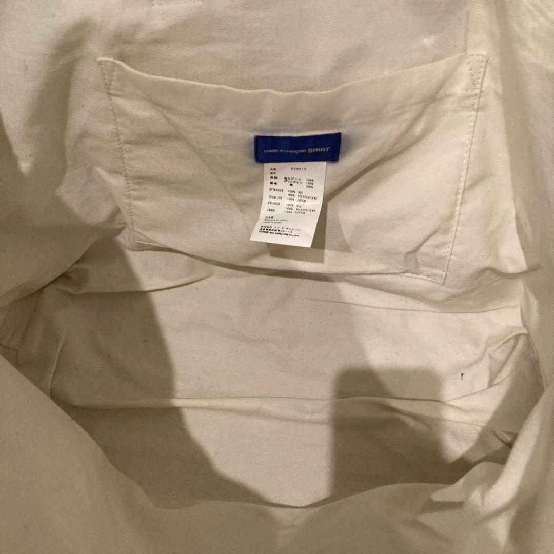 COMME des GARCONS SHIRT PVCバック