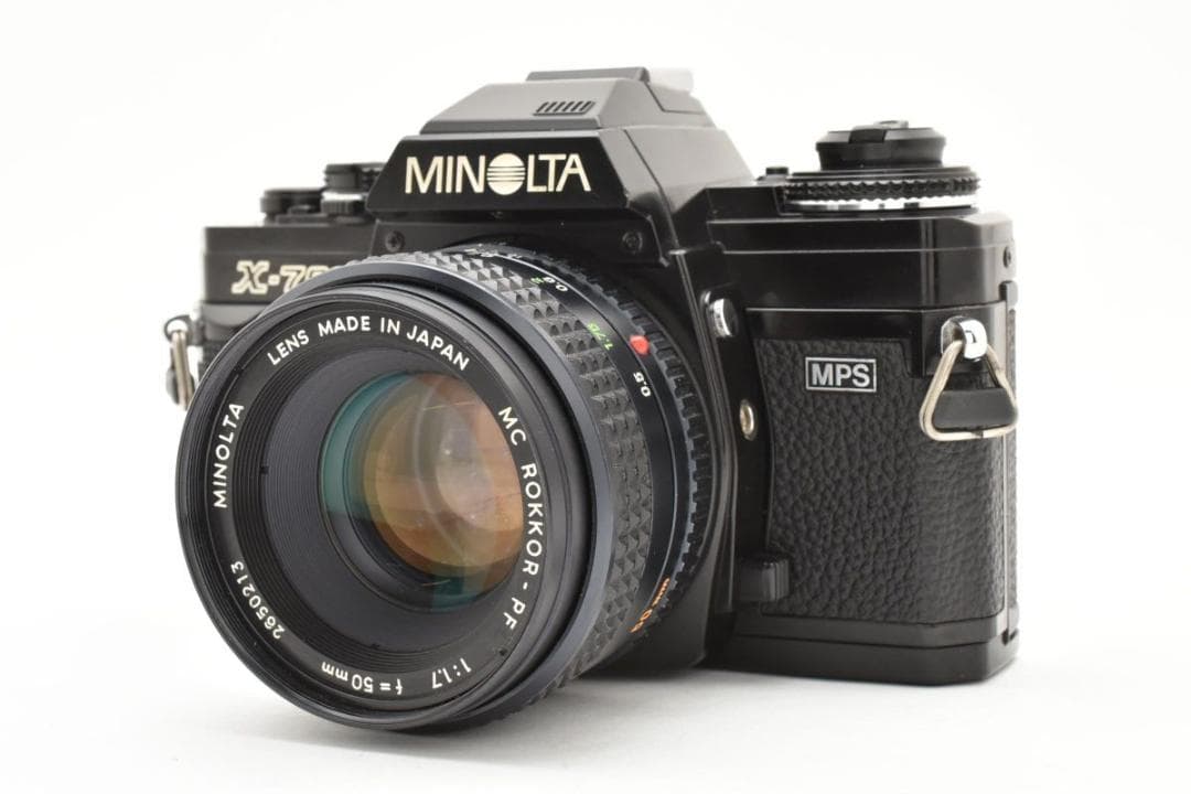 フィルムカメラ MINOLTA NEW X-700 + ROKKOR-PF 50mm F1.7