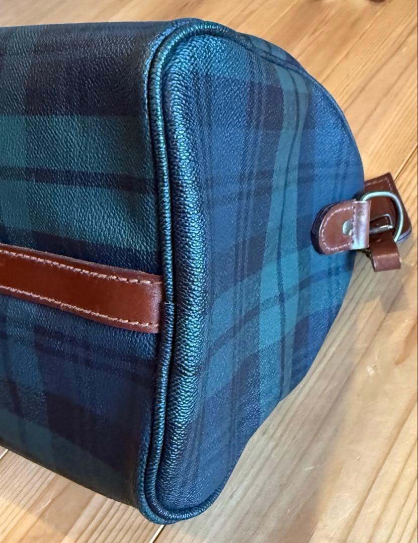 POLO RALPH LAUREN ミニボストンバッグ　PVC 付属品あり