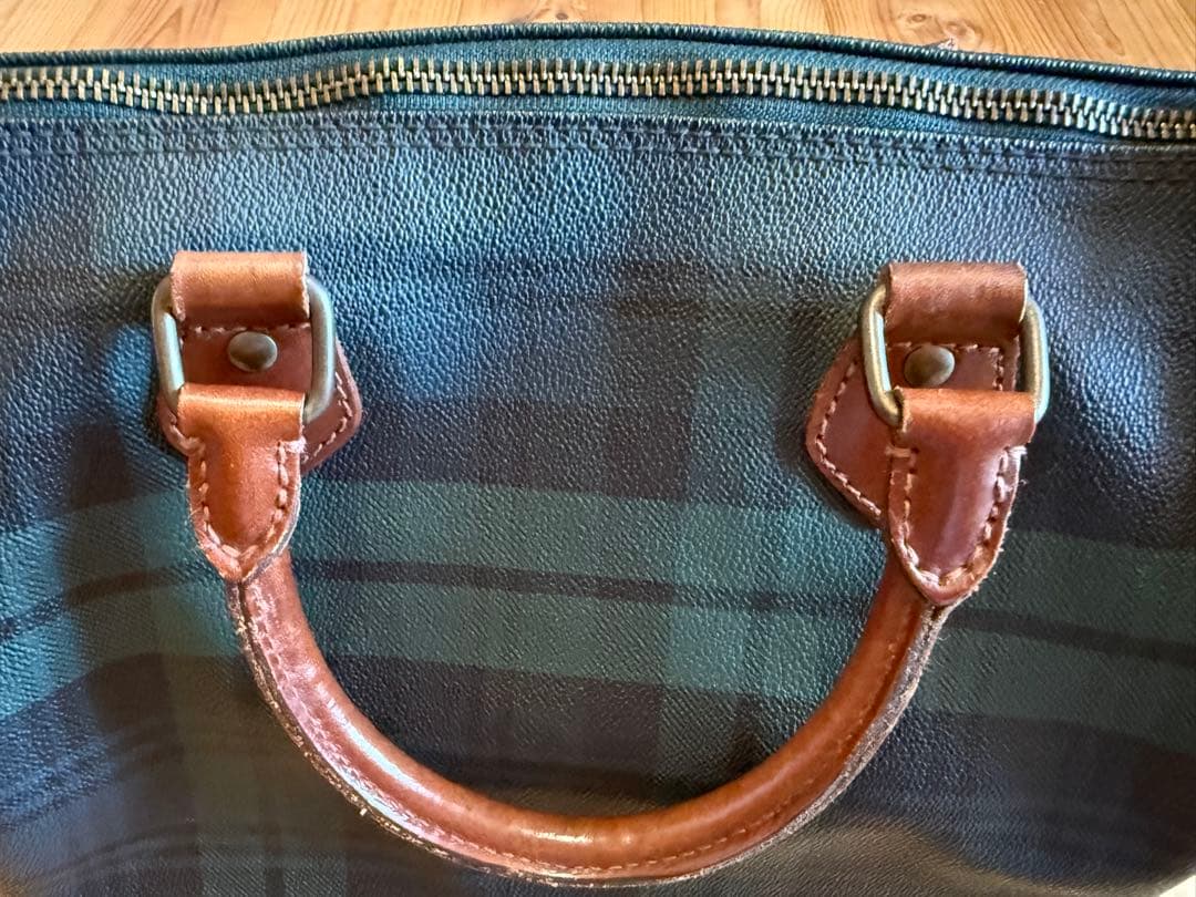 POLO RALPH LAUREN ミニボストンバッグ　PVC 付属品あり