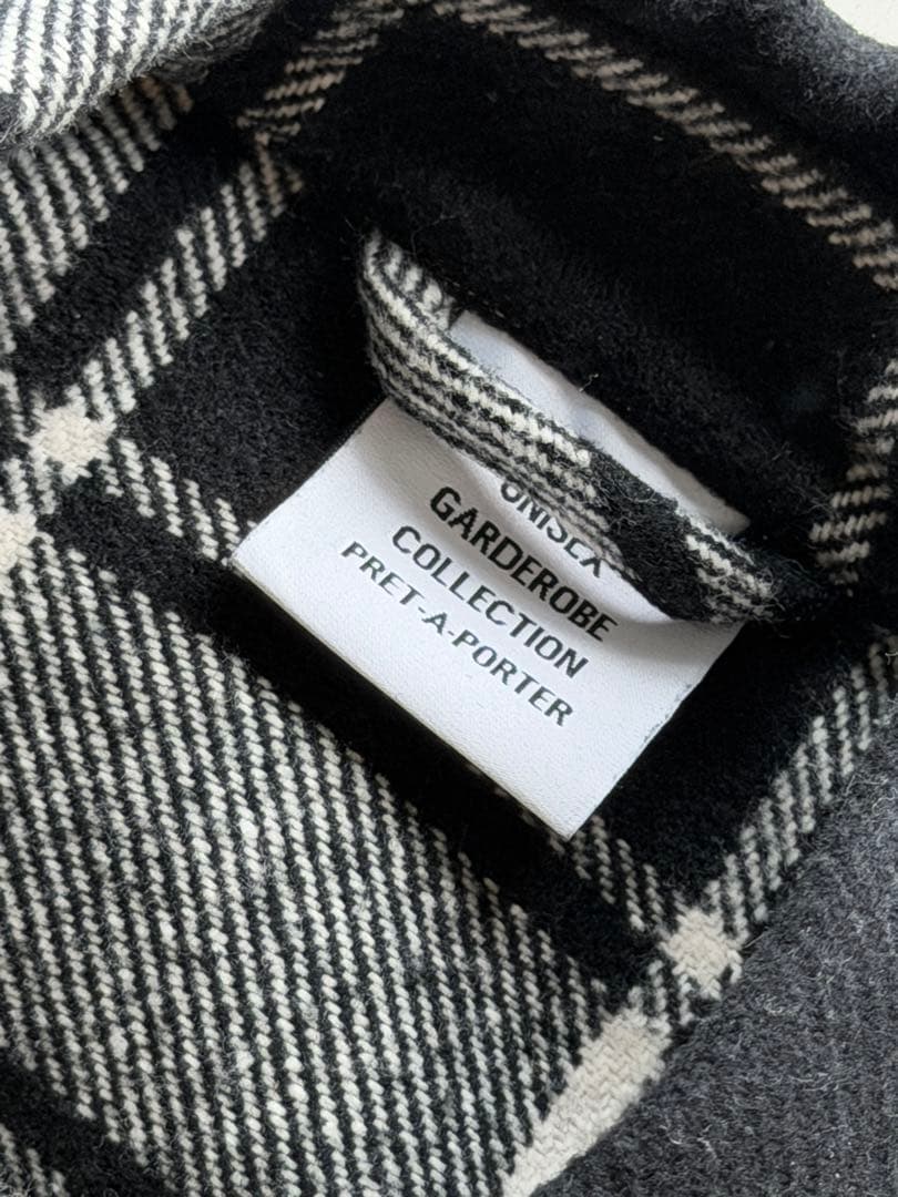 k*す様 VEHMENTS チェック柄 フランネルシャツ　XS