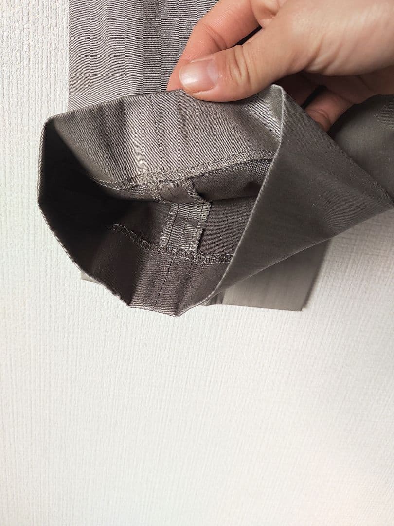 23区　大きいサイズ　ストレッチパンツスーツ　セットアップ　ライトブラウン系