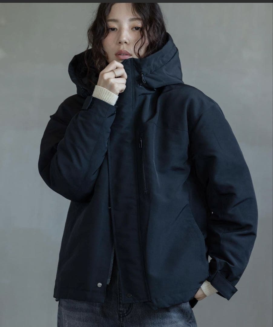 URBAN RESEARCH Sonny Label フーディーダウンジャケット