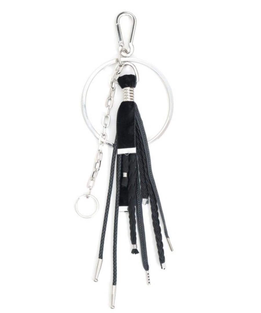 elephant TRIBAL fabrics キーチェーン エレファブ 黒