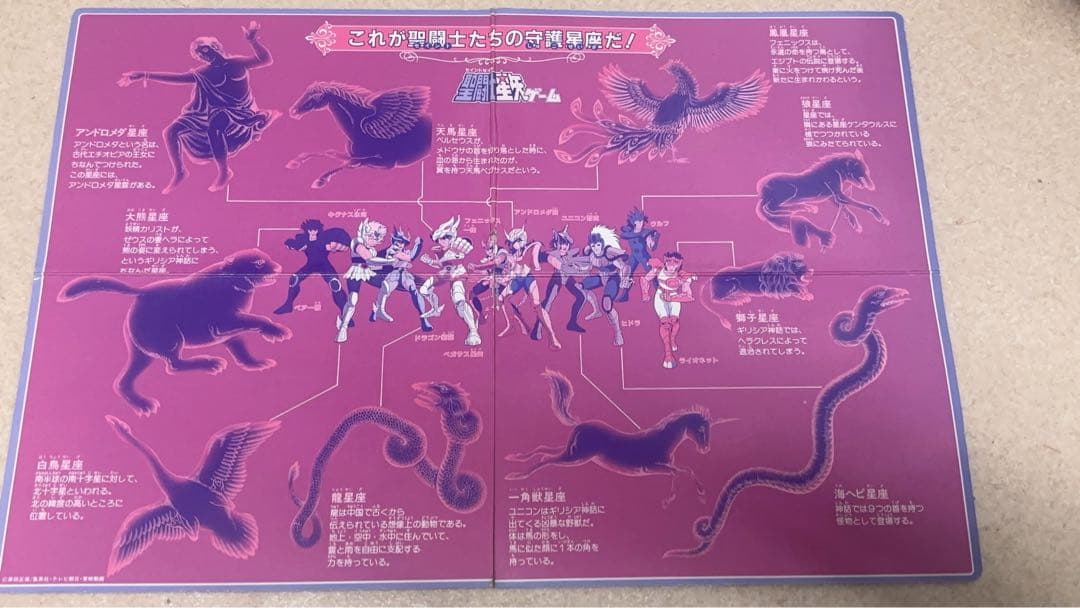 聖闘士星矢ゲーム　ボードゲーム　パーティジョイ68　バンダイ