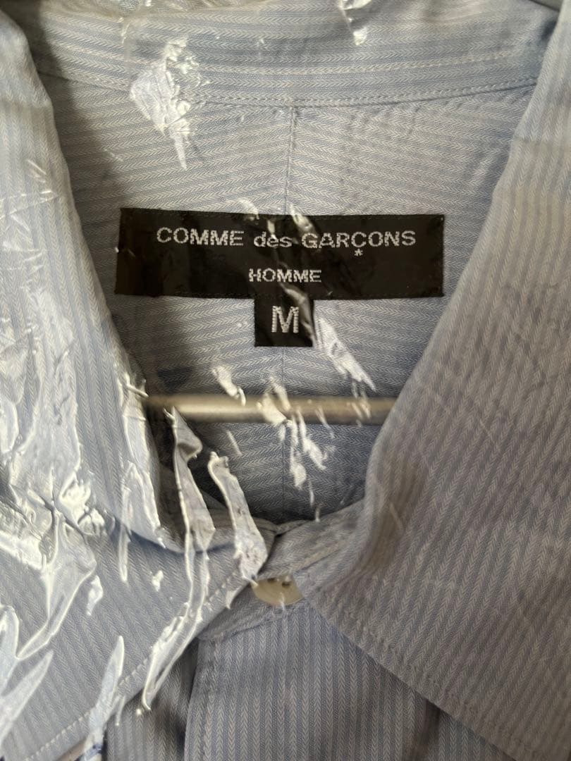 コムデギャルソンオム 16SS パッチワーク長袖シャツ M コムデギャルソン