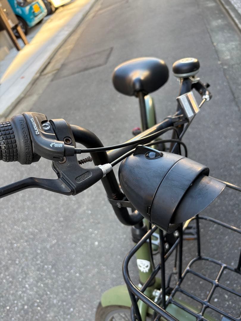 オリーブグリーン KBビーチクルーザー 自転車