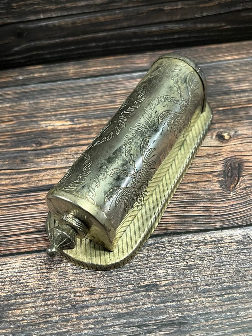 フランス製アンティーク　卓上　万年　カレンダー