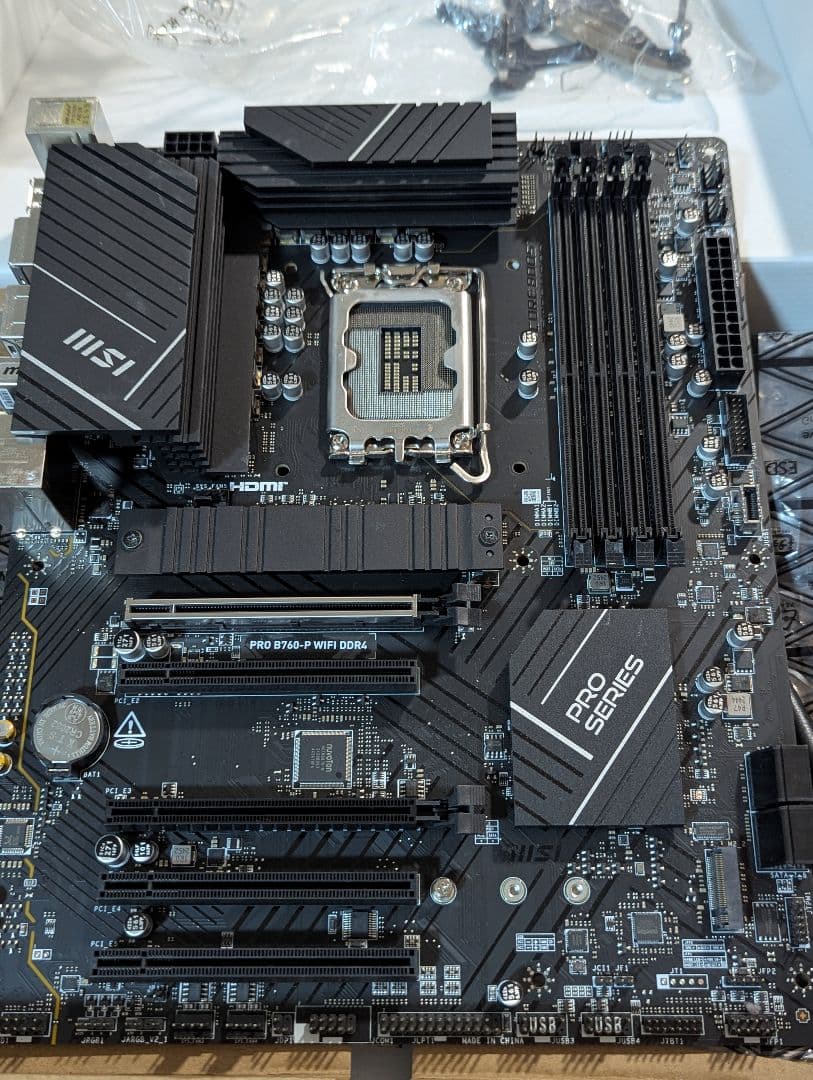 MSI PRO B760-P WIFI DDR4/TW　ジャンク