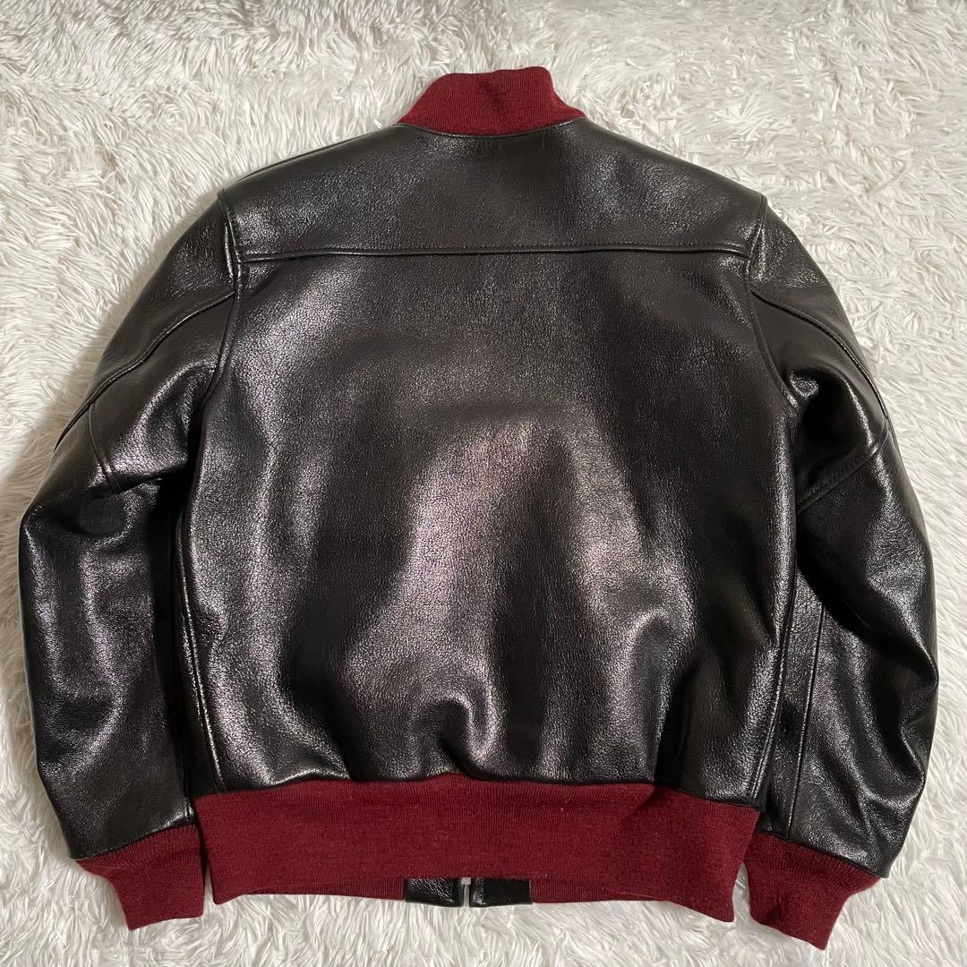 ワイツーレザー レザージャケット ゴートレザー ゼブラ柄 HB-01