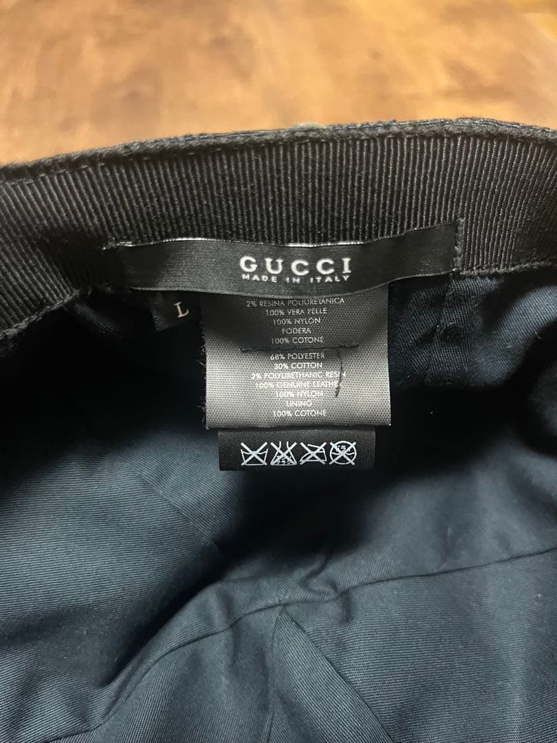【ダンボール•ぷちぷちの厳重梱包配送】最終価格‼️Gucci GGパターンキャップ