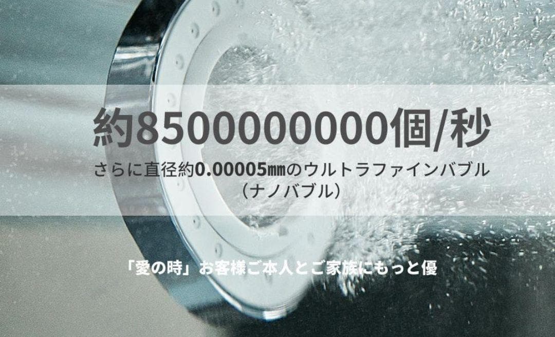 ナノバブルシャワーヘッド ウルトファインバブル 美容 スキンケア 毛穴 保湿