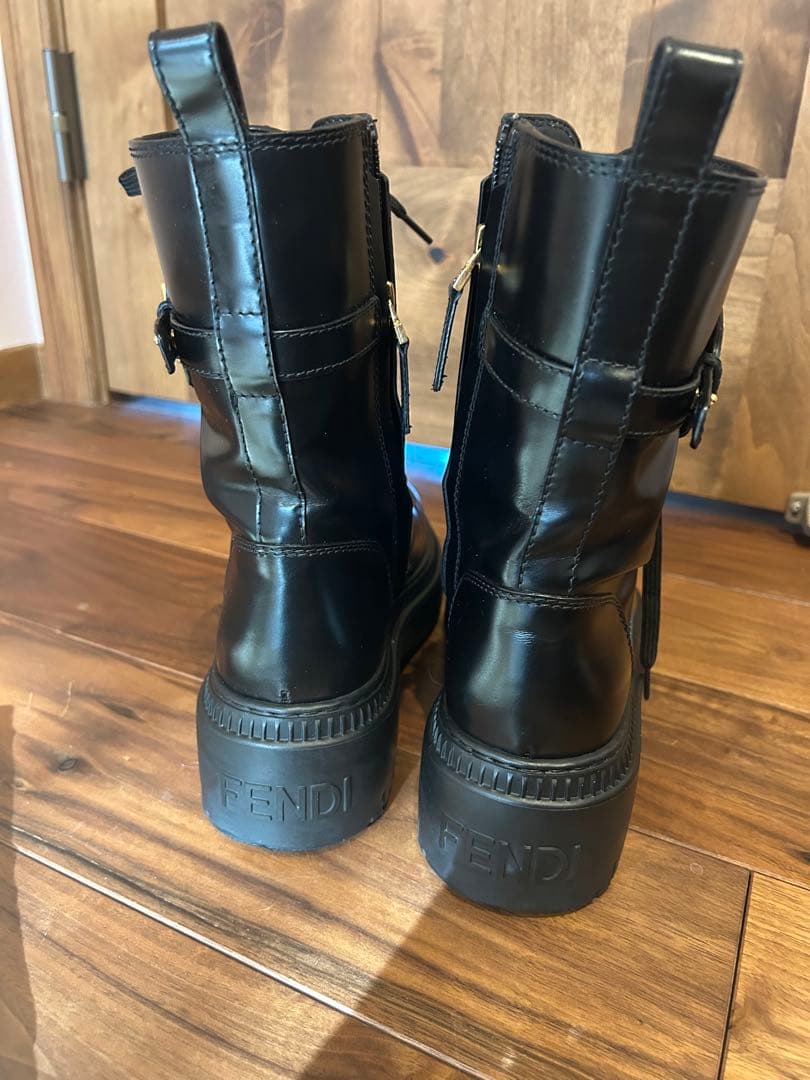 seikaFENDIミリタリーブーツ36