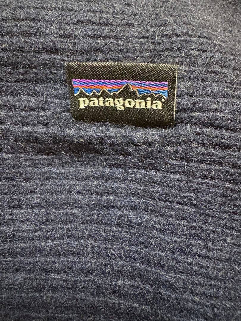 【Patagonia】カシミアフーディ✳︎ジップアップパーカー✳︎メンズS✳︎ネイビー