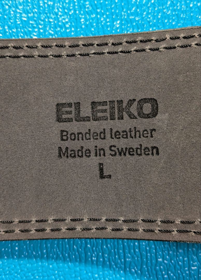 エレイコELEIKO パワーリフティングベルト Lサイズ IPF公認