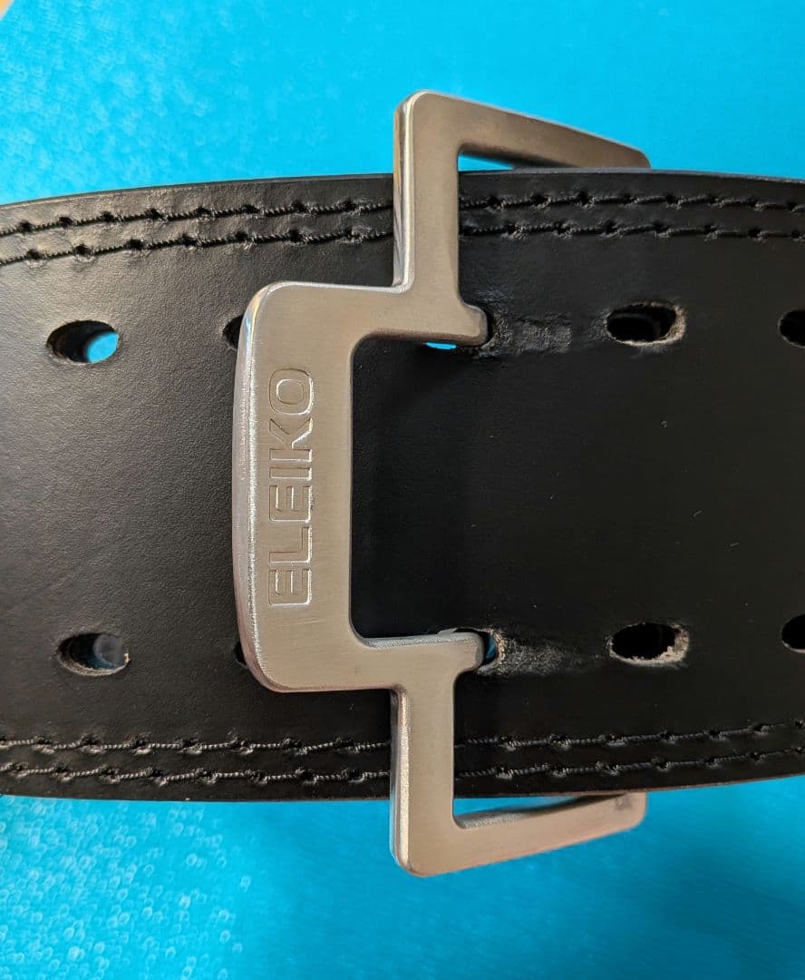 エレイコELEIKO パワーリフティングベルト Lサイズ IPF公認