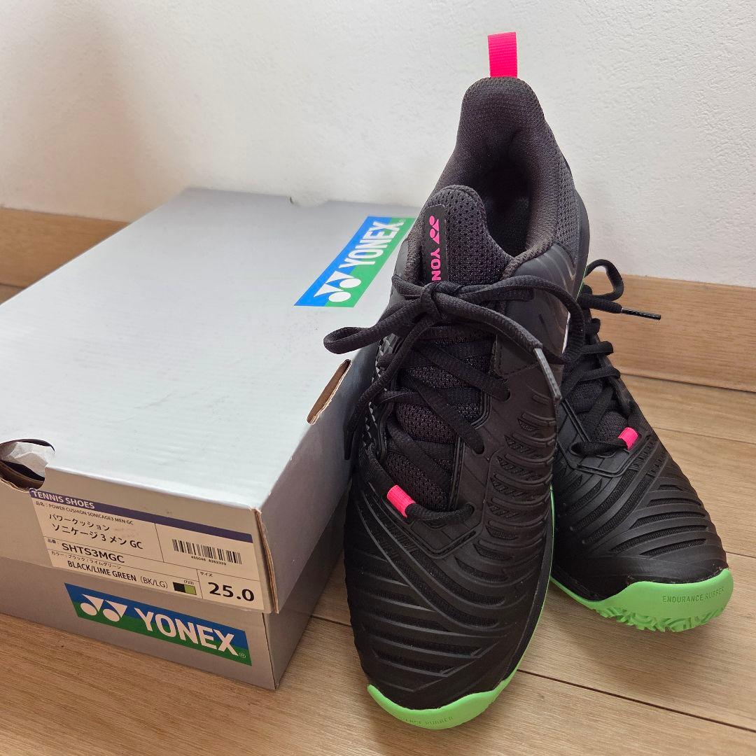 【新品】YONEX パワークッション ソニケージ 3 メン GC 25.0㌢