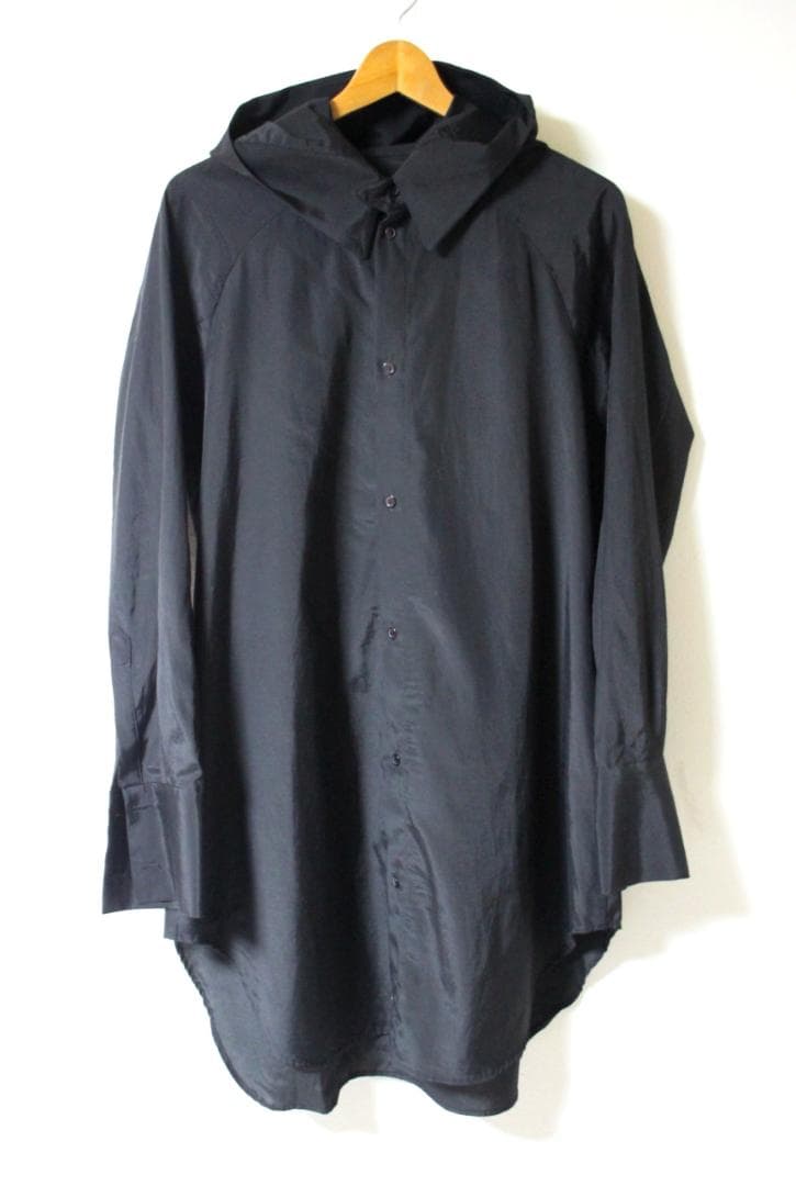 レギュレーション ヨウジヤマモト フーディ ロングシャツ 2