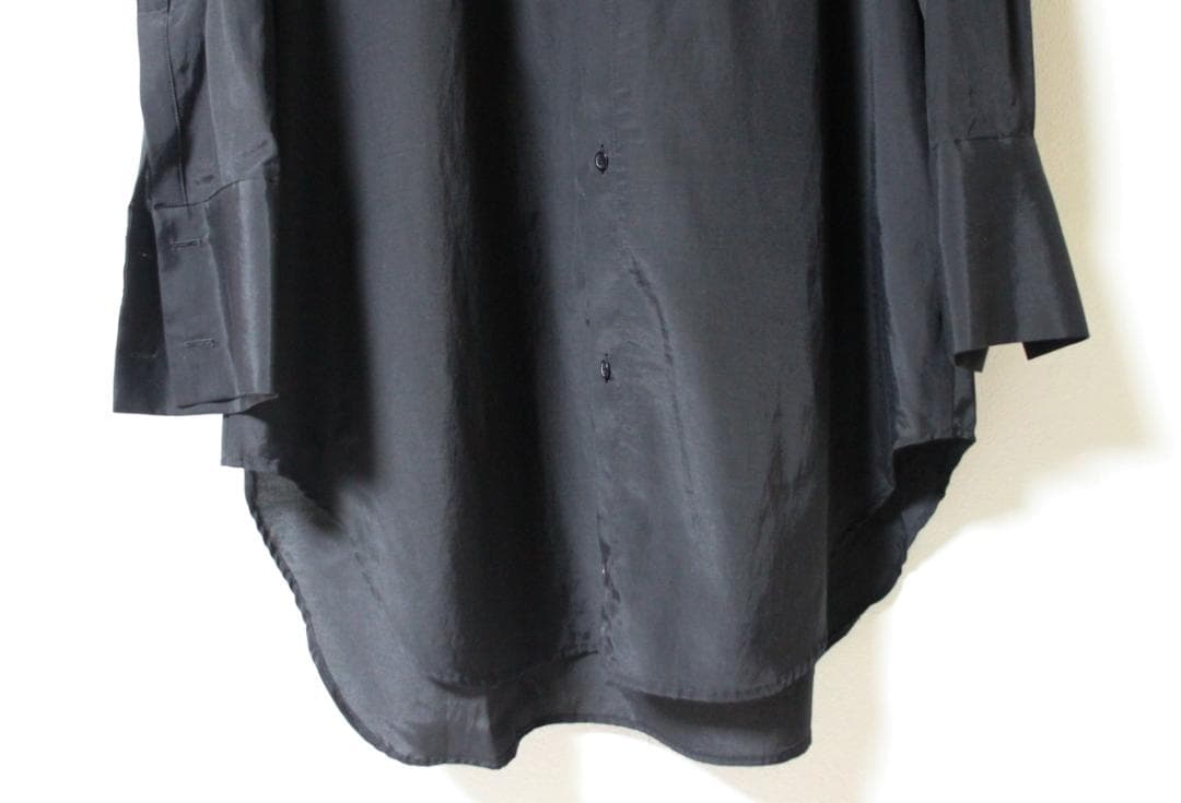 レギュレーション ヨウジヤマモト フーディ ロングシャツ 2