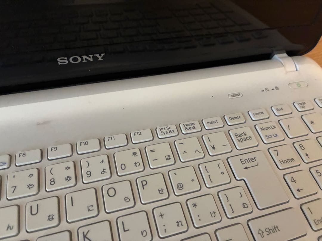 【ジャンク品】SONY VAIO SVF152C1JN ホワイト Core-i5
