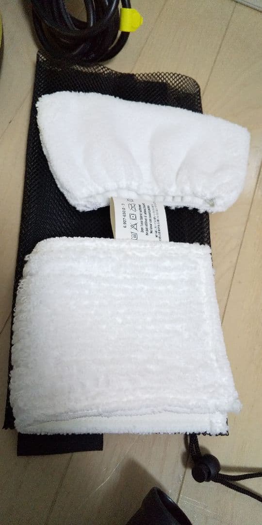 欠品無しなのでオススメ、カバーブラシ関係全て新品、ケルヒャースチームクリーナー