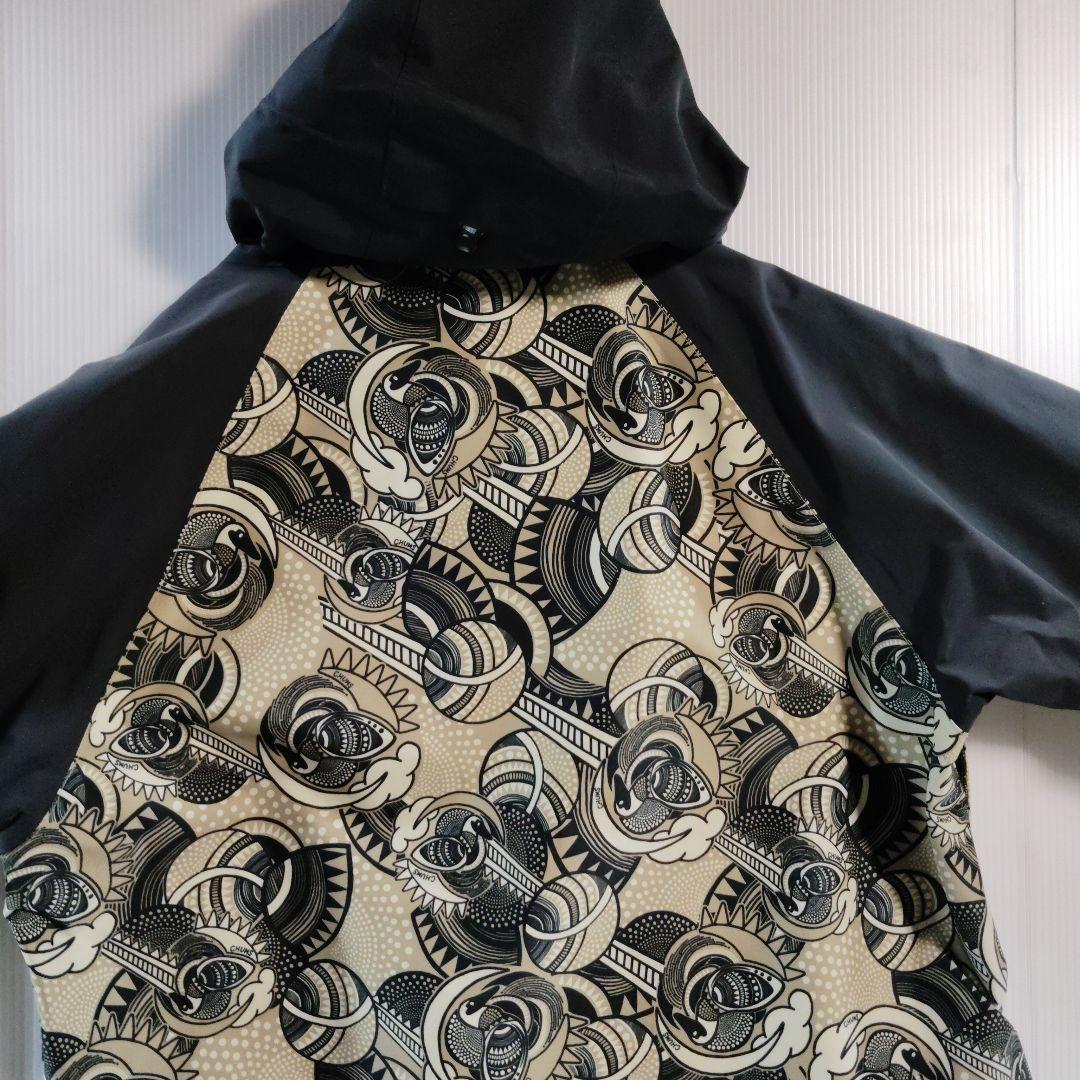 CHUMS アートプリント ゴアテックス マウンテンパーカー