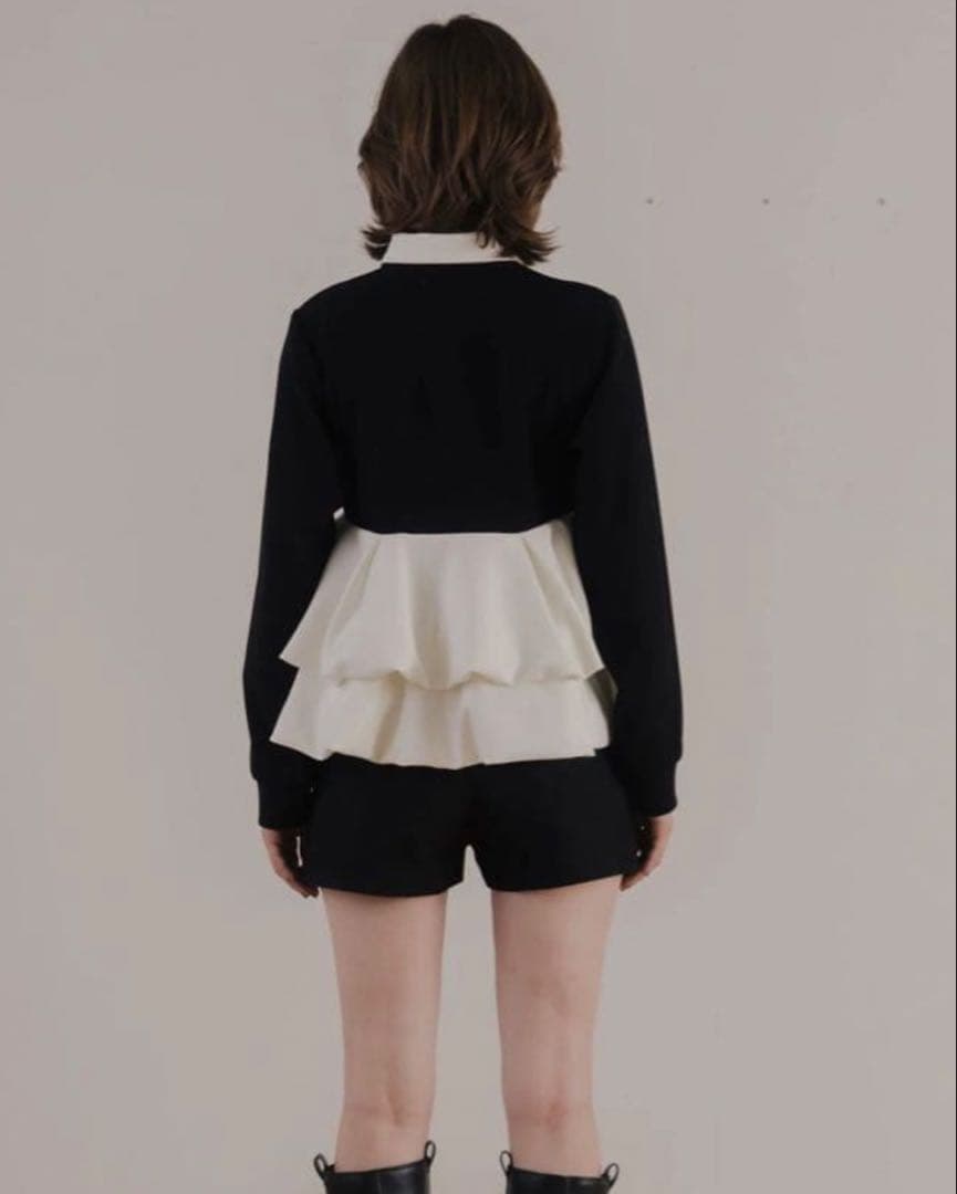 トップス THE TOE Hydra Peplum Tops M