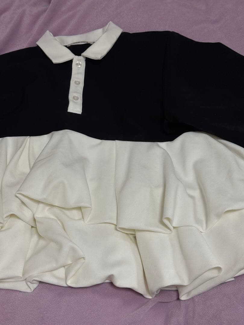 トップス THE TOE Hydra Peplum Tops M