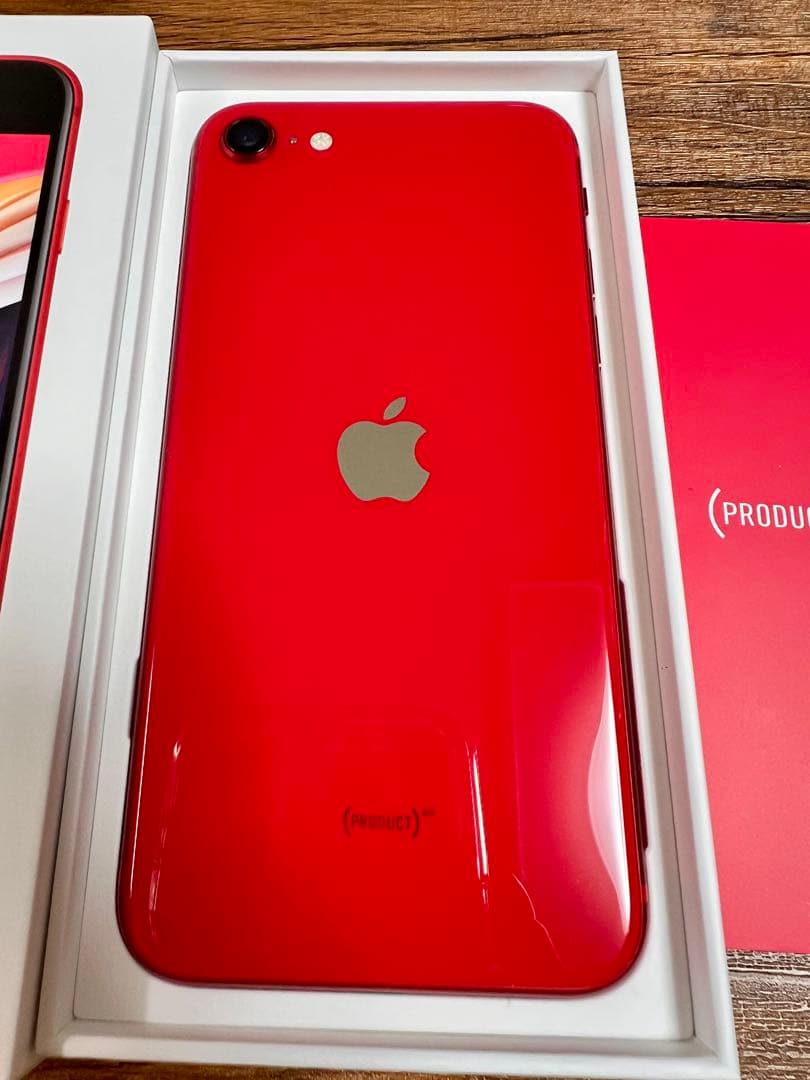 【美品】iPhone SE (第2世代) BT89% PRODUCT(RED)