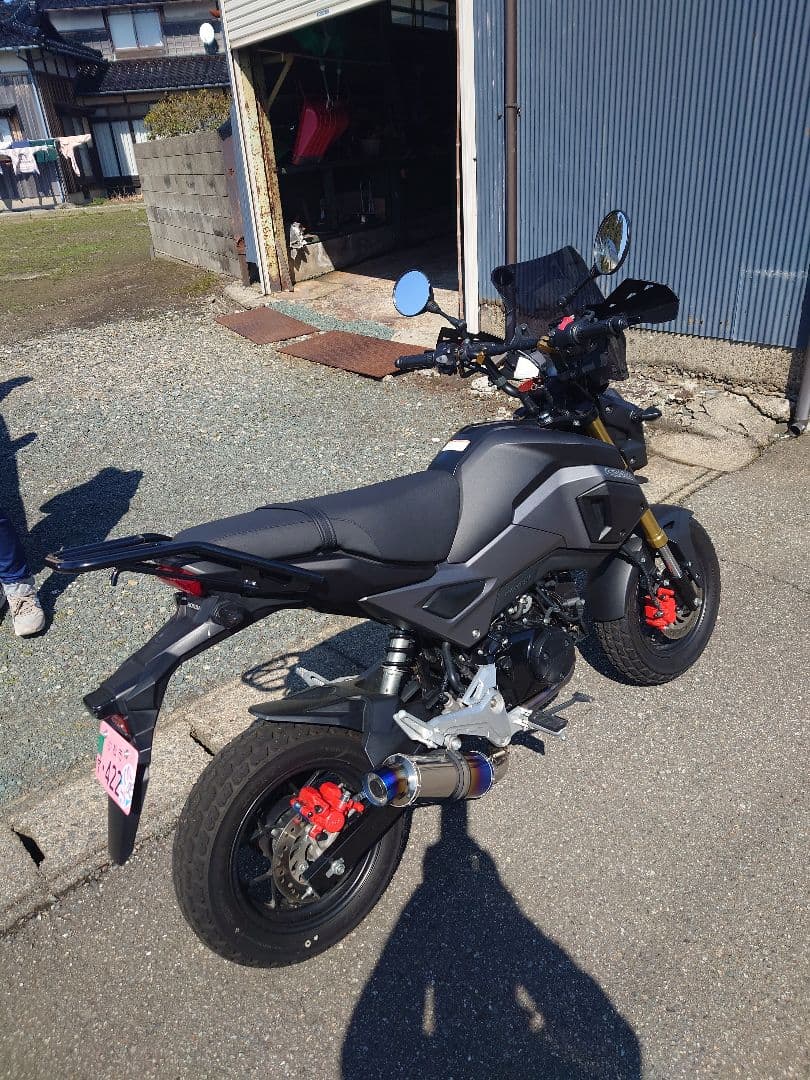 グロムJC75/61後期　丸直フラットシート