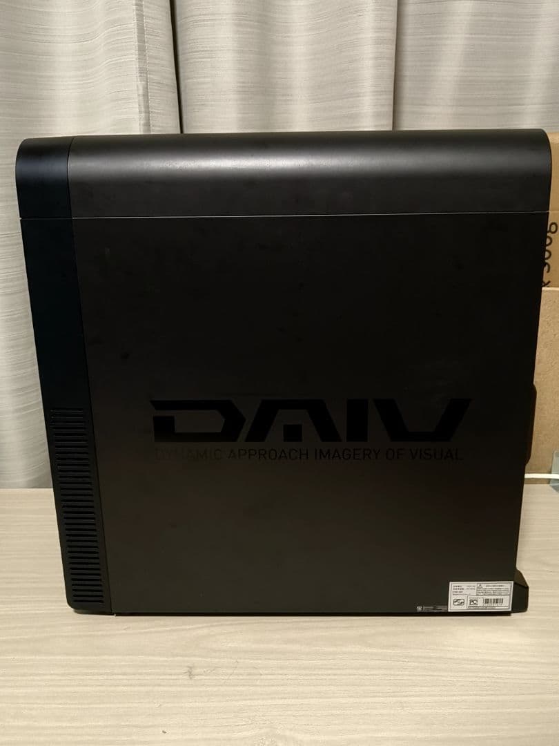 mouse DAIV PCケース & Thermaltake RGB850W