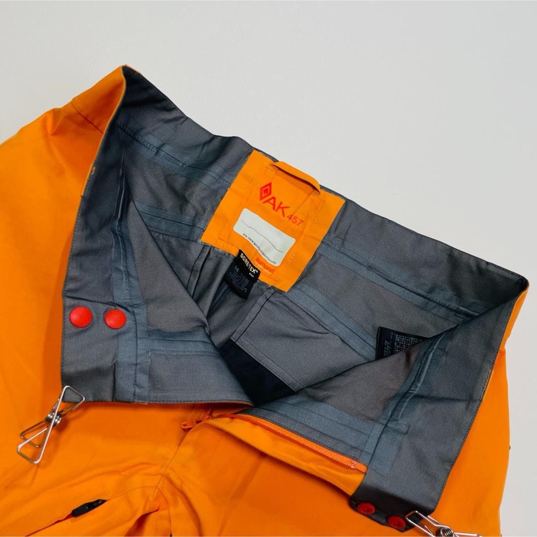 6672 バートン ak457 パンツ　ゴアテックス　オレンジ　RECCO付き