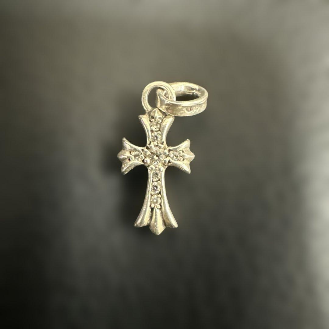 クロムハーツ ベビーファット パヴェダイヤ　20インチロールチェーン①