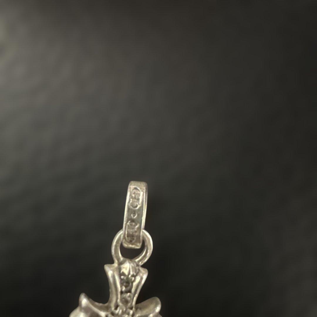 クロムハーツ ベビーファット パヴェダイヤ　20インチロールチェーン①